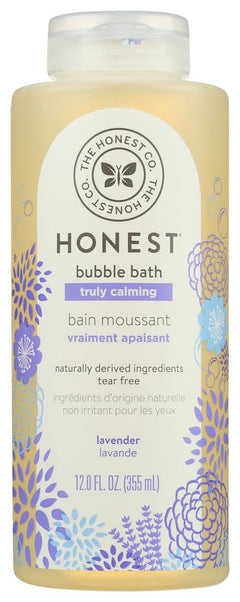 The Honest Company Ultra Dreamy Calming Lavender Bubble Bath with Naturally Derived Botanicals Lavender 12 Fluid Ounce