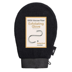 Premium Deep Exfoliating Glove for Shower - Spa Kit with Body Exfoliator Glove and Shower Cap - Scrub Gloves Exfoliating Body Scrubber - Dead Skin Remover for Body & Face - Exfoliating Mitt for Shower