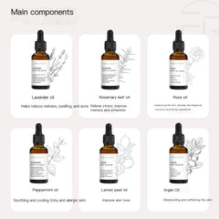 30ml Rosemary Rose Essential Oil for Body Massage